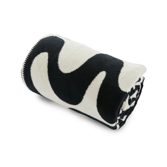 Nanga Ancient Fish Cotton Blanket S Black Fish