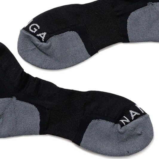 Nanga High Compression Short Socks Black