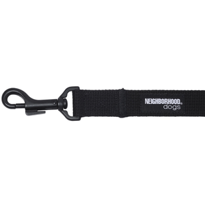 Neighborhood Dog Leash Wide Black  251MTNH-AC04