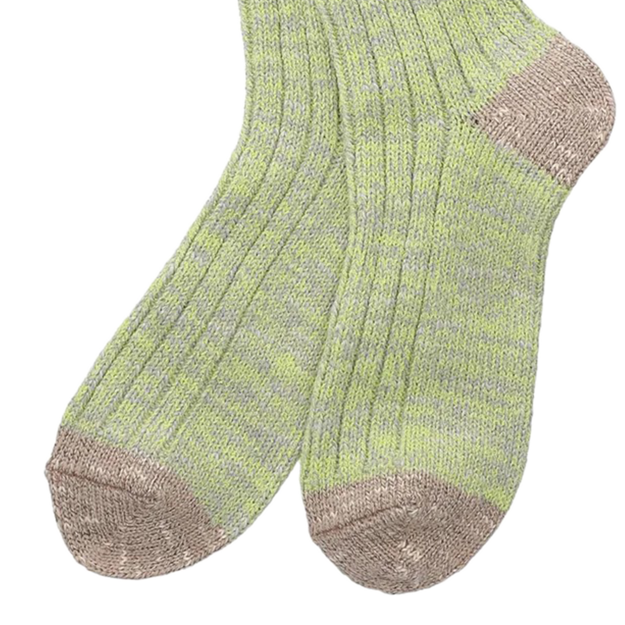 Nanga Color Merange Crew Socks Green
