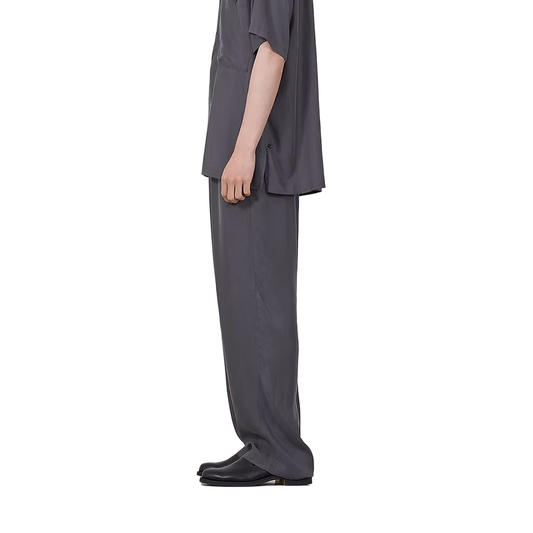 Yoke Cupro Easy Pants Gray YK25SS0942P