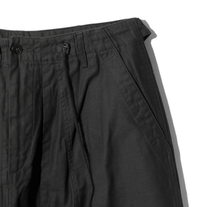 Needles H.D. Pant Fatigue Black