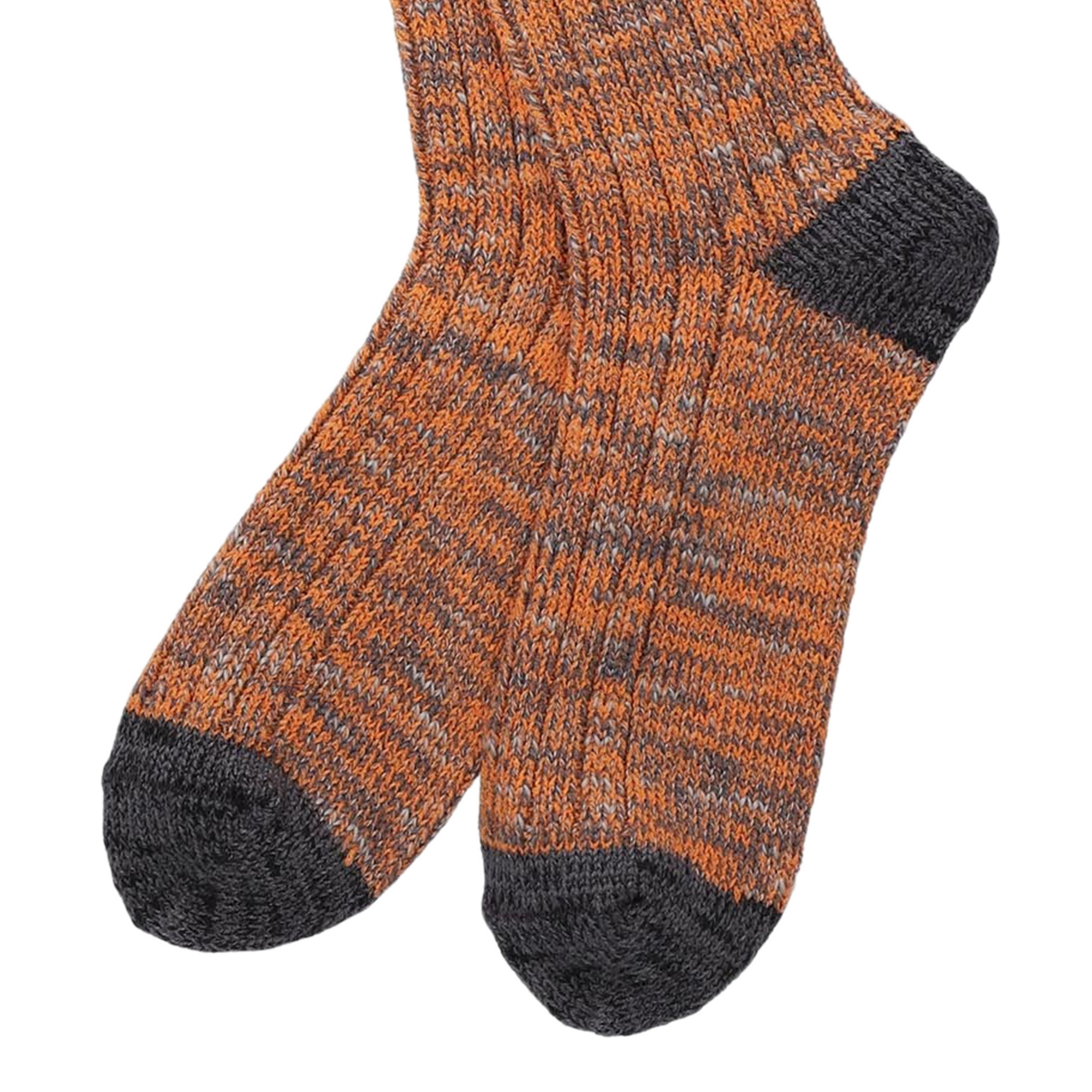 Nanga Color Merange Crew Socks Orange
