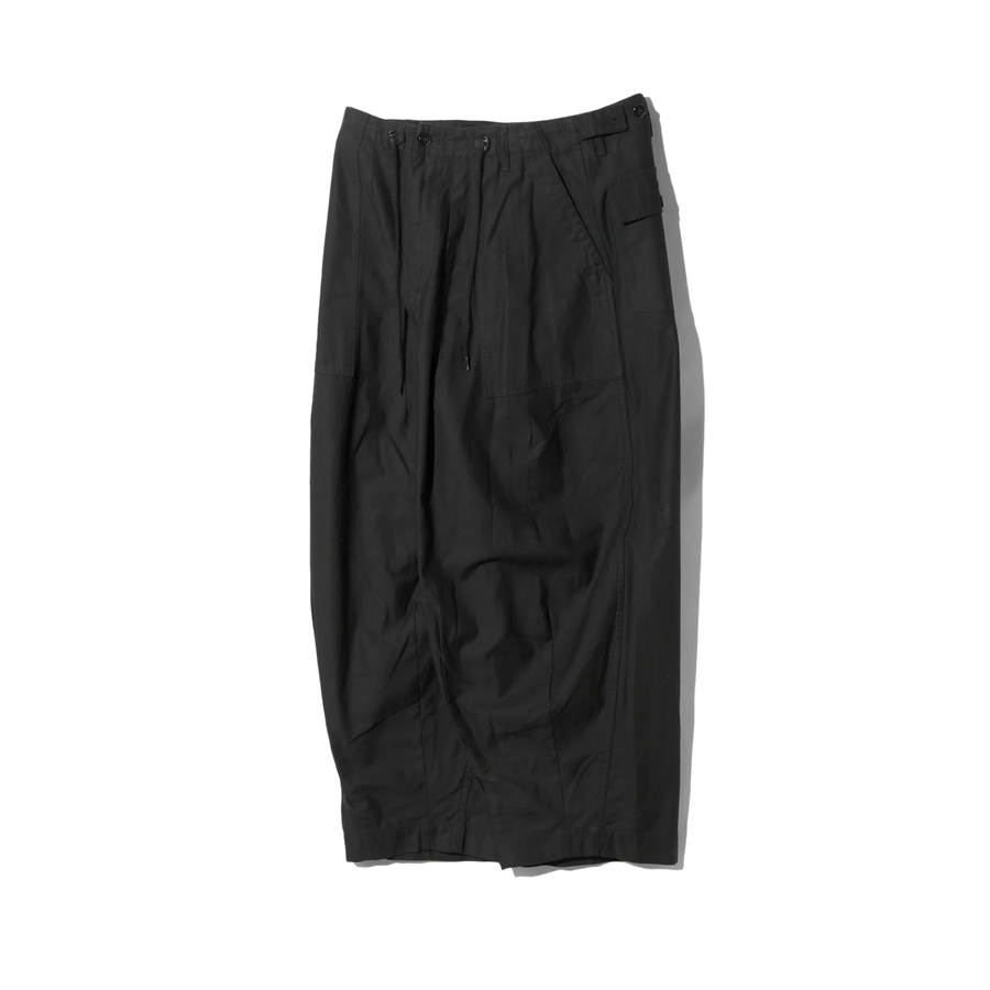 Needles H.D. Pant Fatigue Black