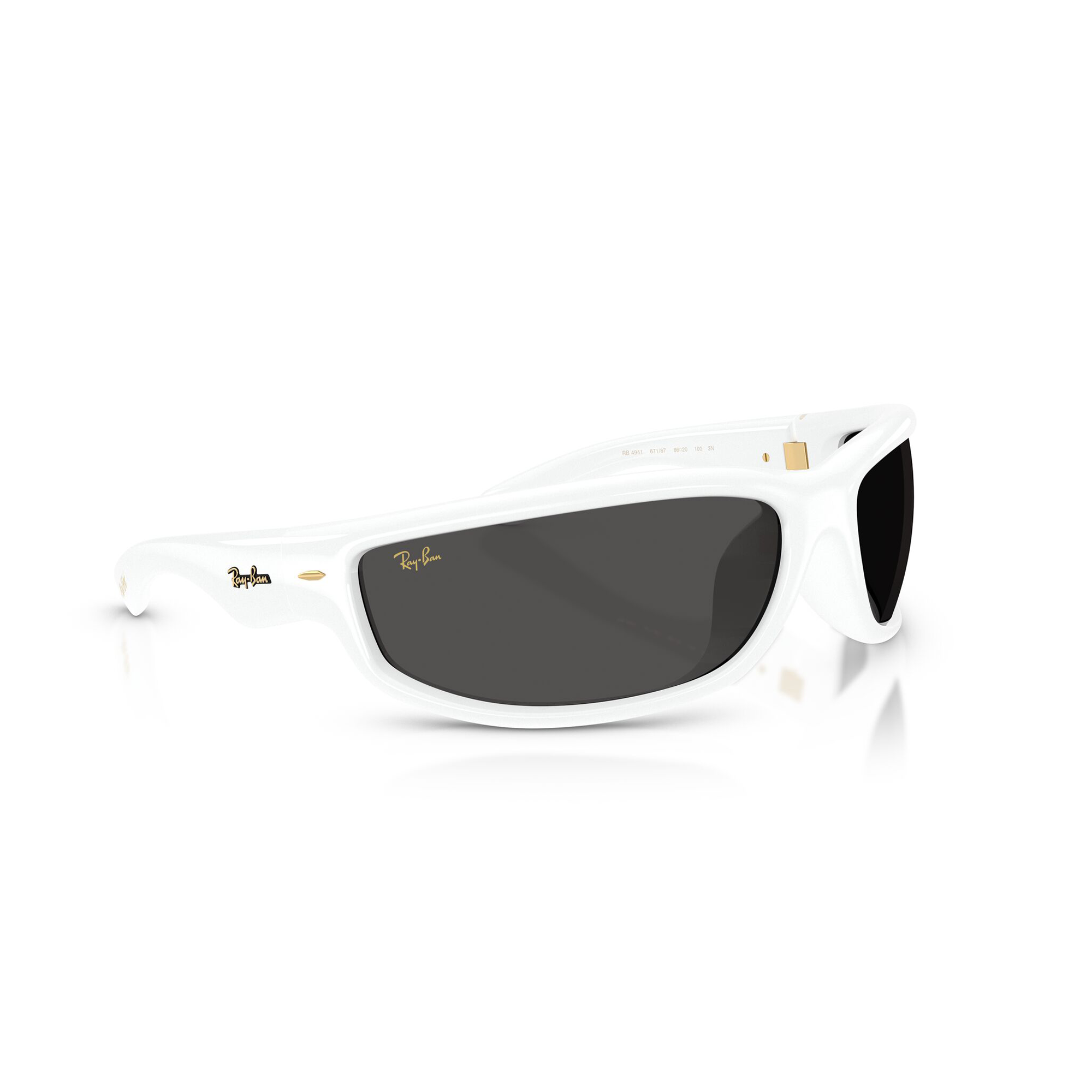 Ray-Ban x A$AP Rocky Ultra Wrap 003 White/Ultra Black