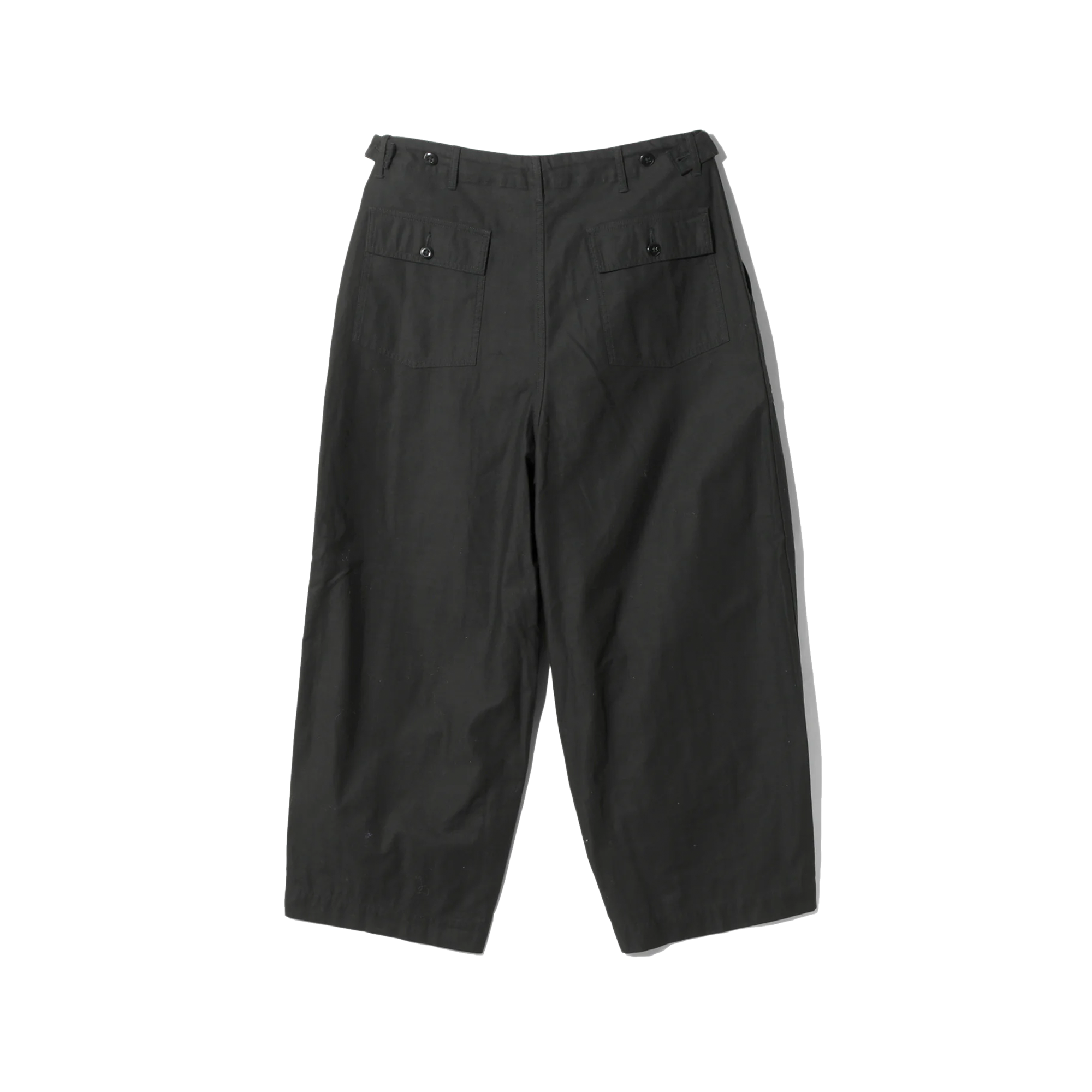 Needles H.D. Pant Fatigue Black