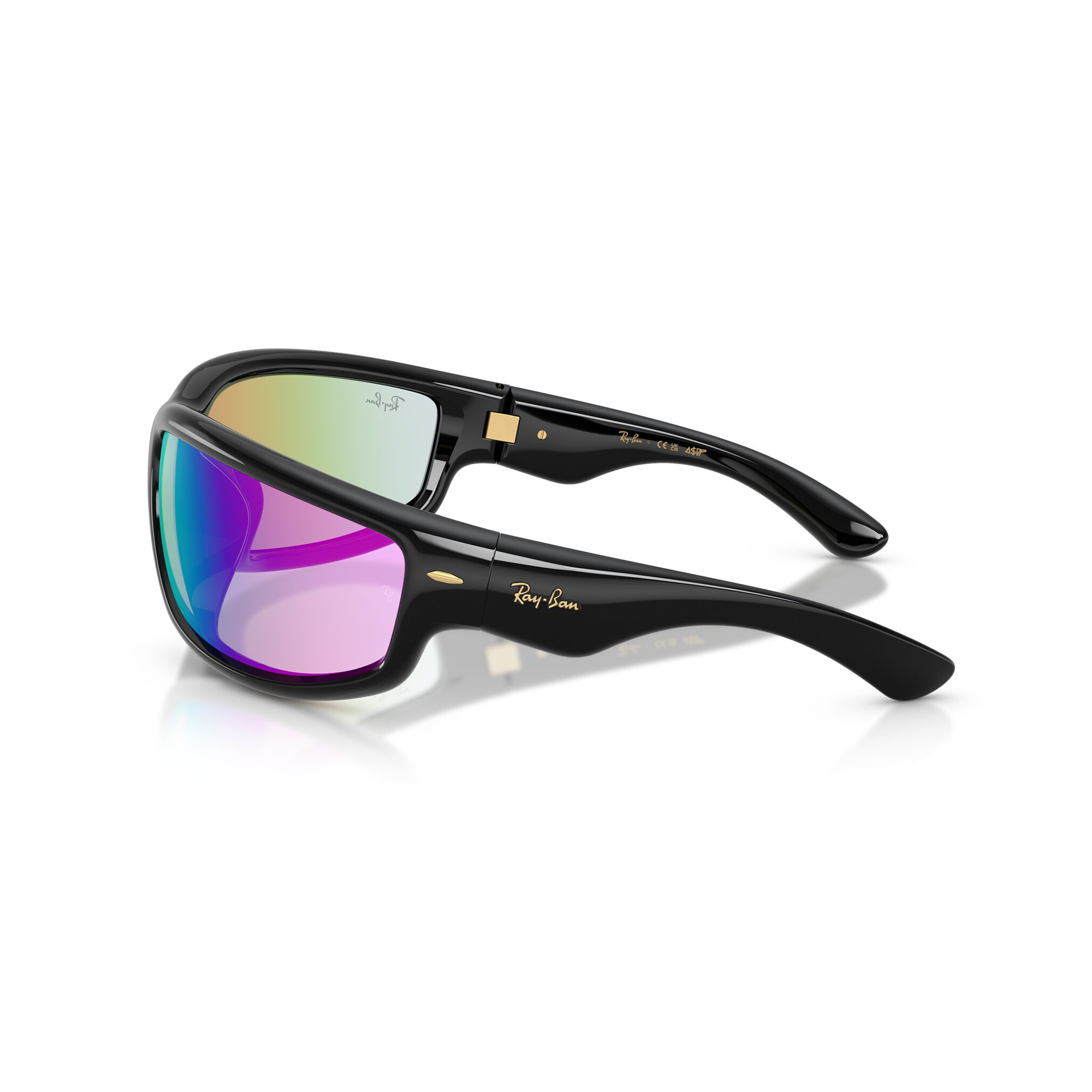 Ray-Ban x A$AP Rocky Ultra Wrap 003 Black/Mirror Blue