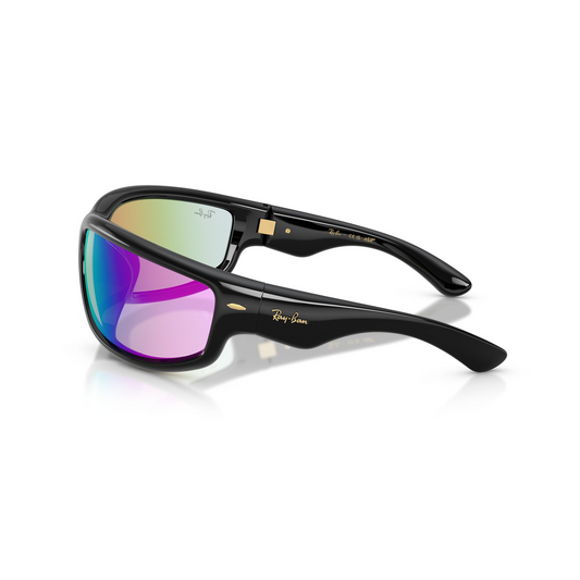 Ray-Ban x A$AP Rocky Ultra Wrap 003 Black/Mirror Blue