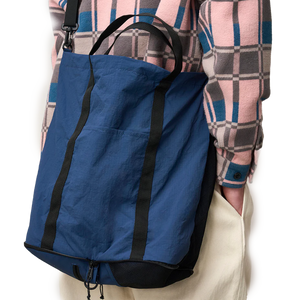 Gramicci Nylon Packable Tote Dusty Navy