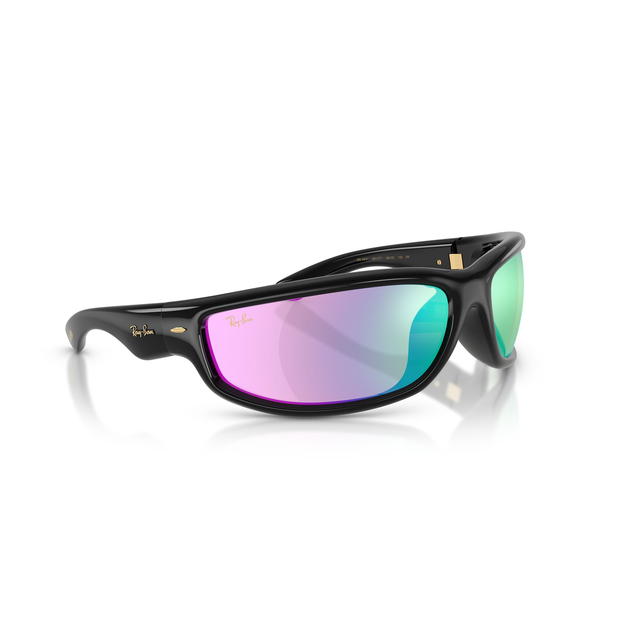 Ray-Ban x A$AP Rocky Ultra Wrap 003 Black/Mirror Blue