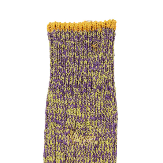 Nanga Color Merange Crew Socks Purple