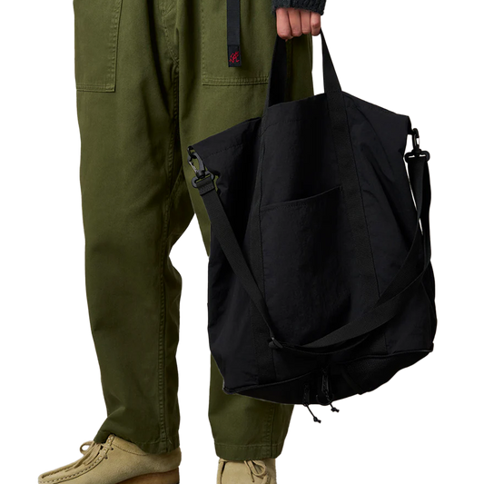 Gramicci Nylon Packable Tote Black