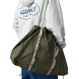Gramicci Plaid Climbing Tote Olive