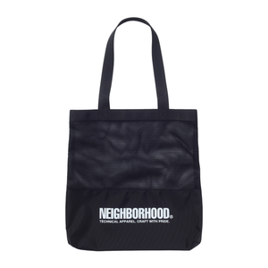 Neighborhood Mesh Tote Bag Black  251FJNH-CG01