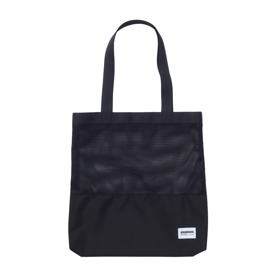 Neighborhood Mesh Tote Bag Black  251FJNH-CG01