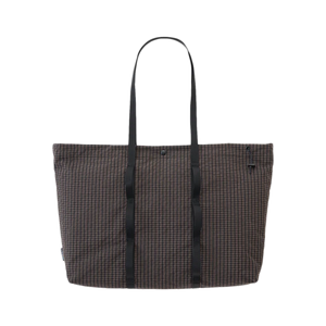 Gramicci Plaid Climbing Tote Deep Brown