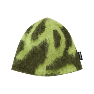 Gramicci Mohair Burly Runningman Beanie Chartreuse