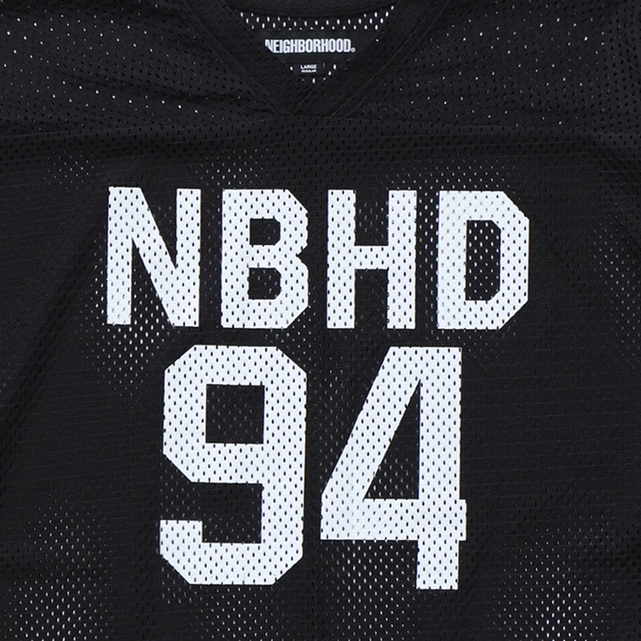 Neighborhood Hockey V-Neck S/S Black