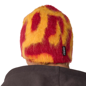 Gramicci Mohair Burly Runningman Beanie Burnt Orange