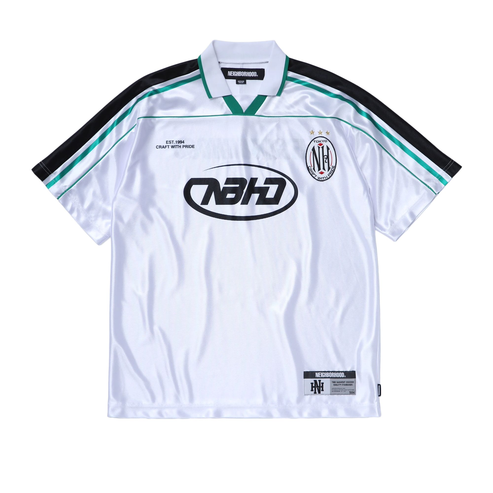 Neighborhood Game Shirt S/S White