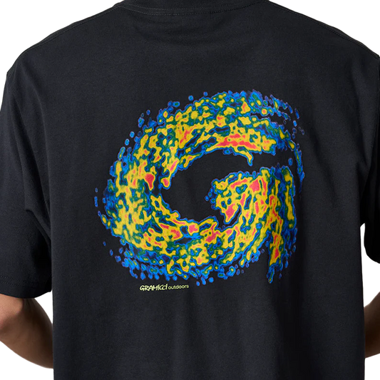 Gramicci Hurricane Tee Vintage Black G5FU-T082