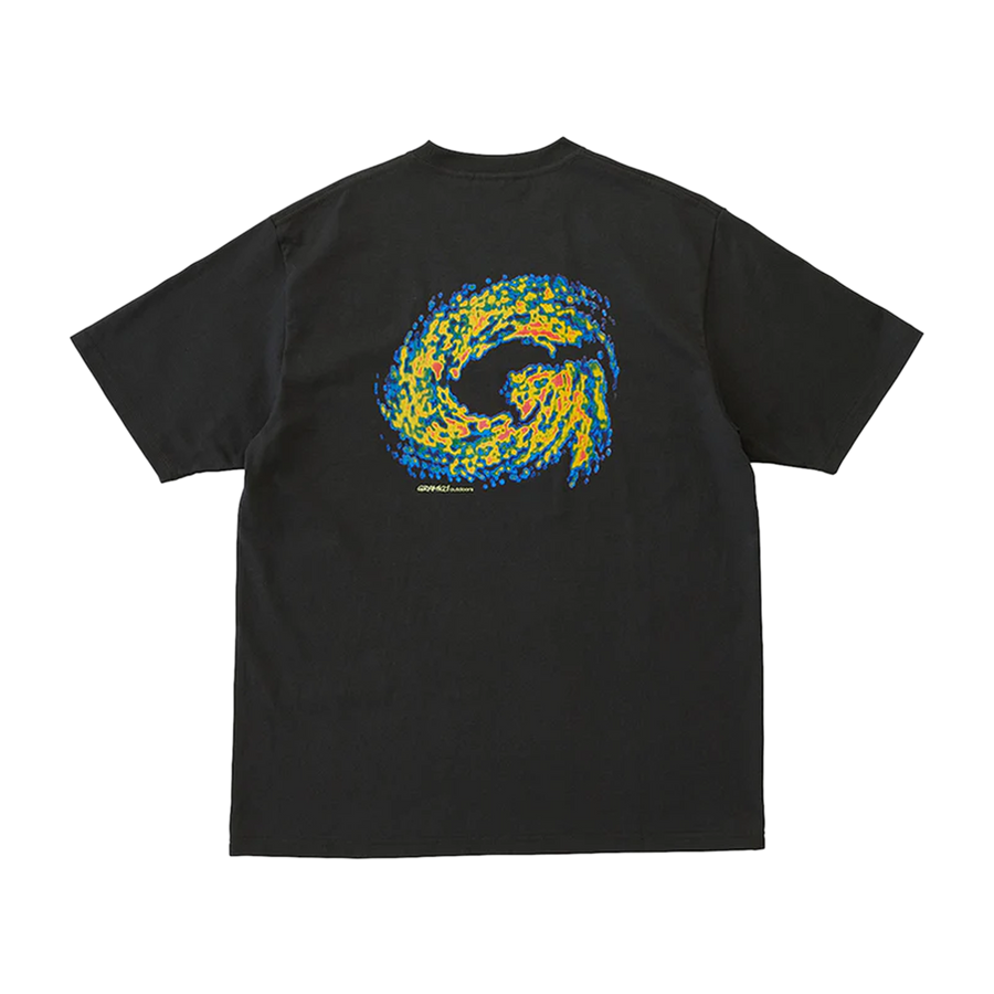 Gramicci Hurricane Tee Vintage Black G5FU-T082