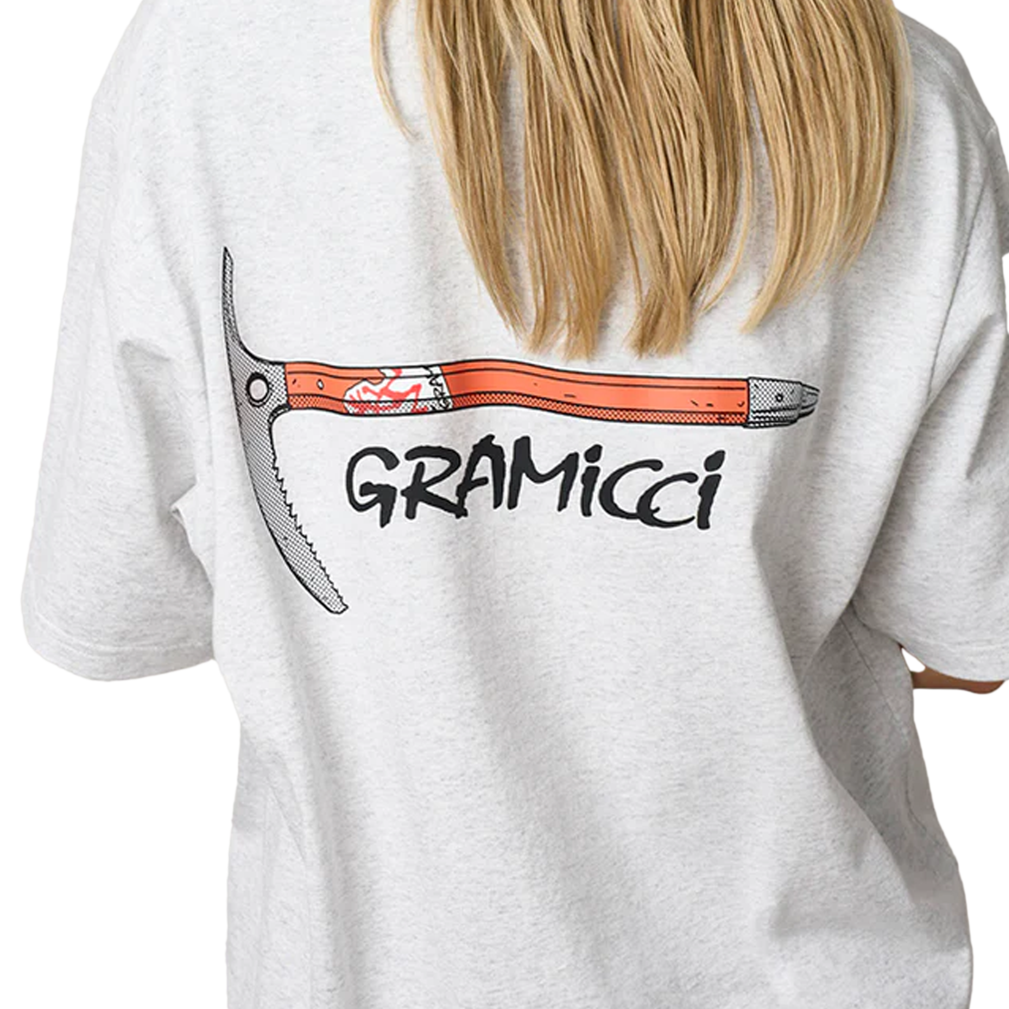 Gramicci Ice Axe Tee Heather Ash G5FU-T083