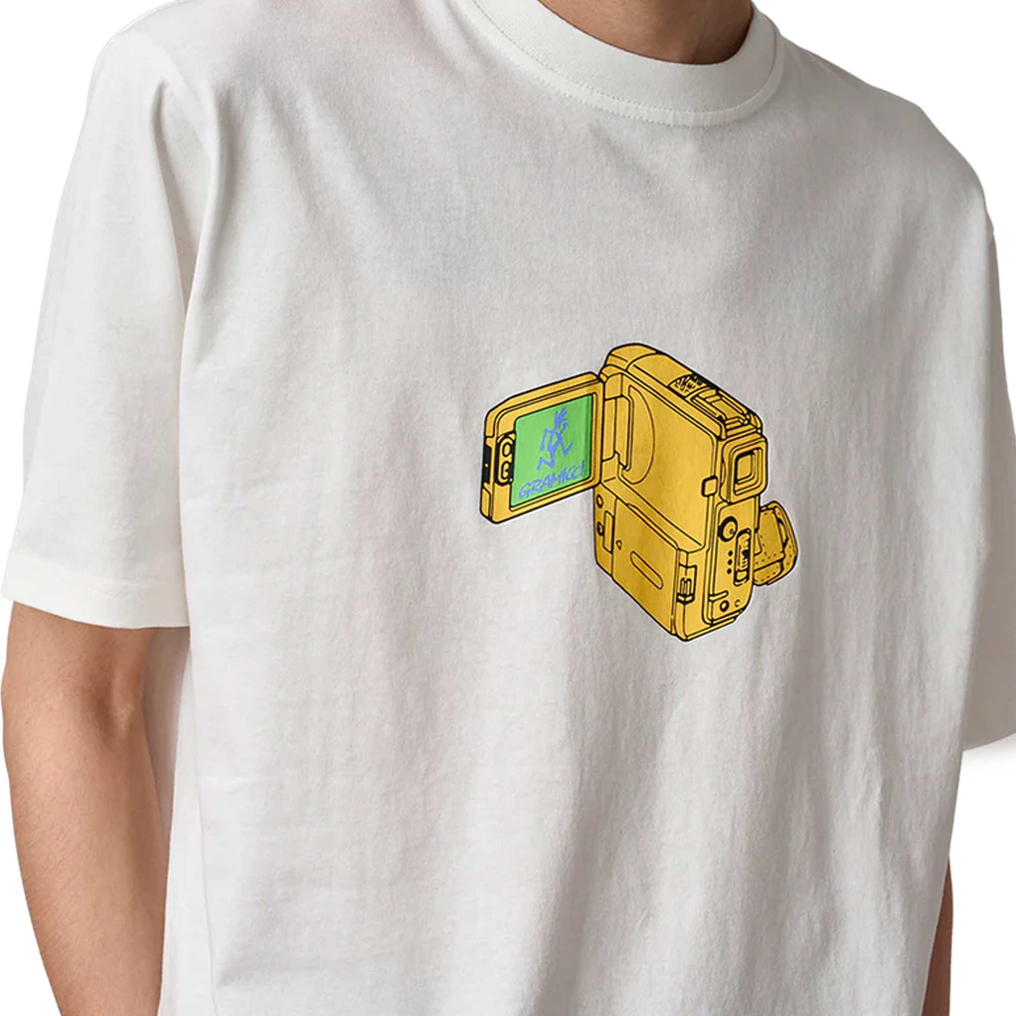 Gramicci Camcorder Tee White G5FU-T131