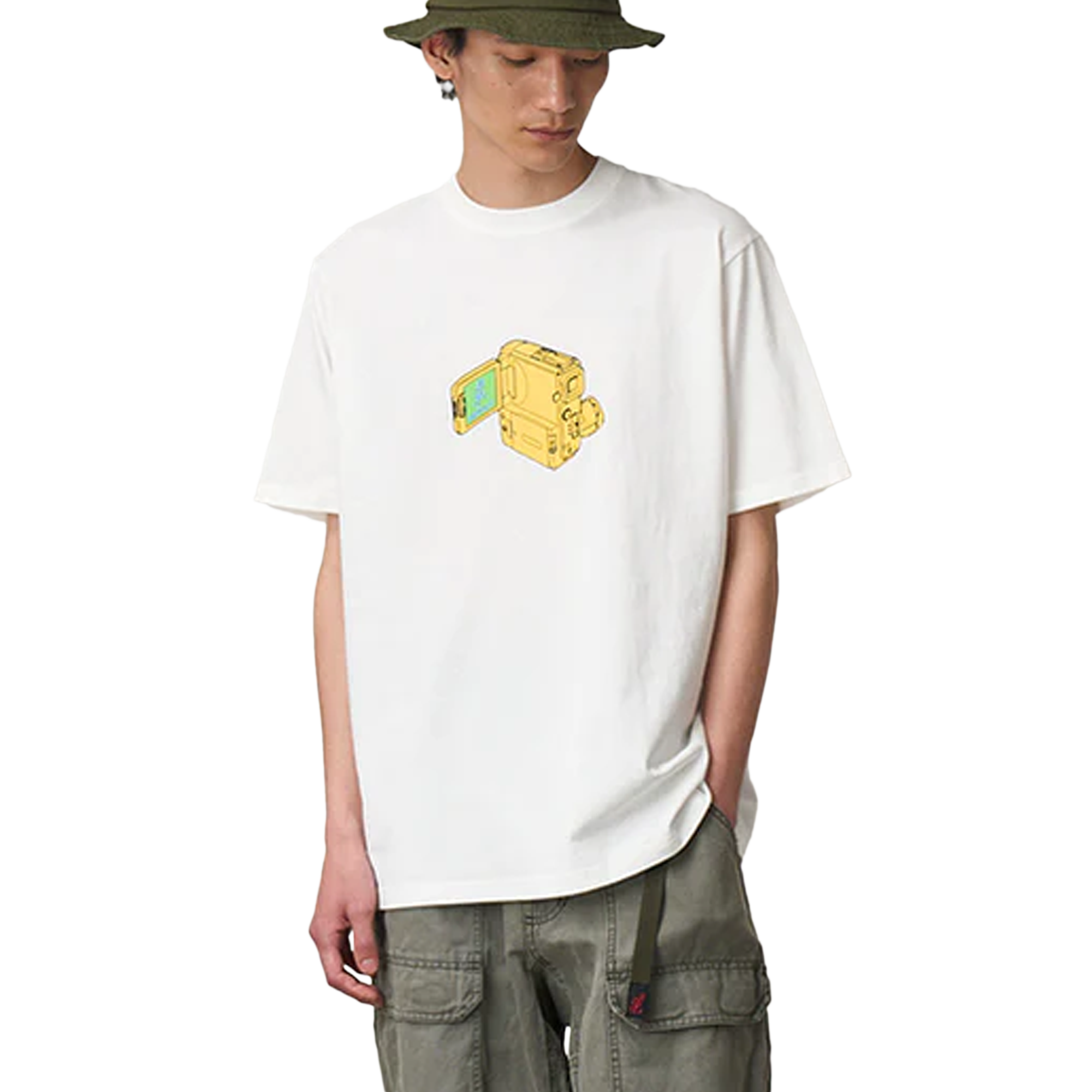 Gramicci Camcorder Tee White G5FU-T131