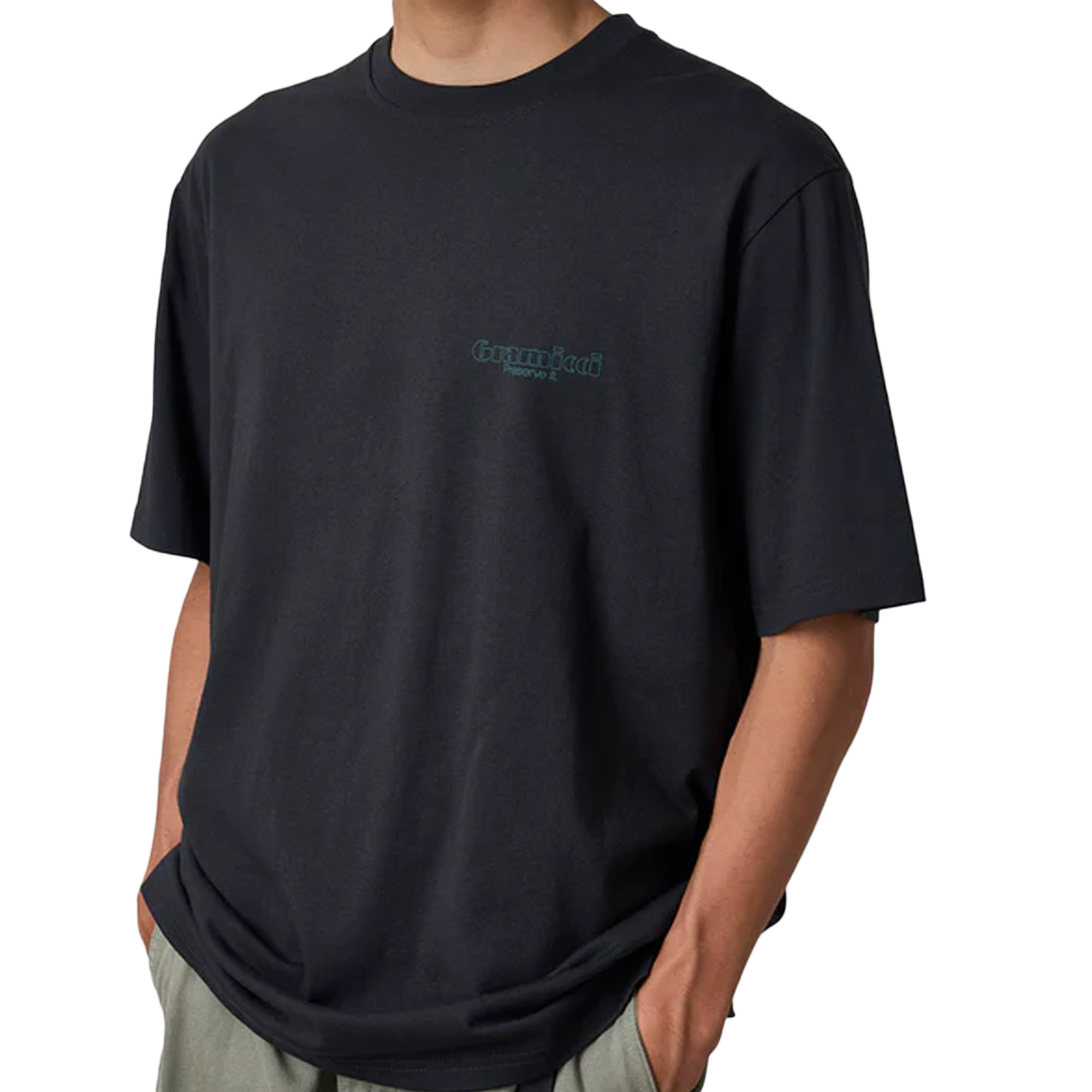 Gramicci Trouttail Tee Vintage Black G5FU-T090