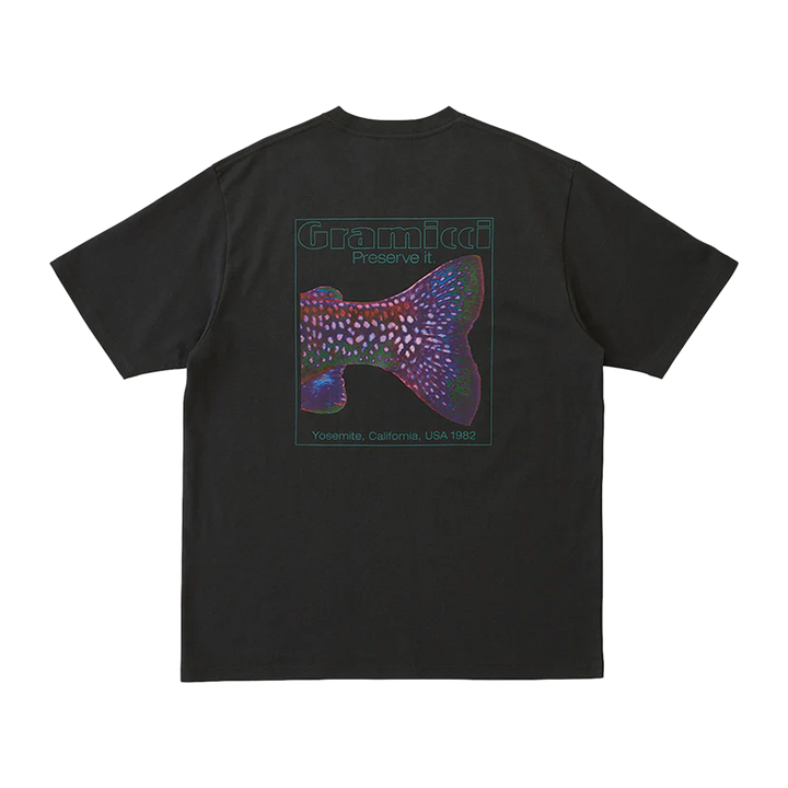 Gramicci Trouttail Tee Vintage Black G5FU-T090