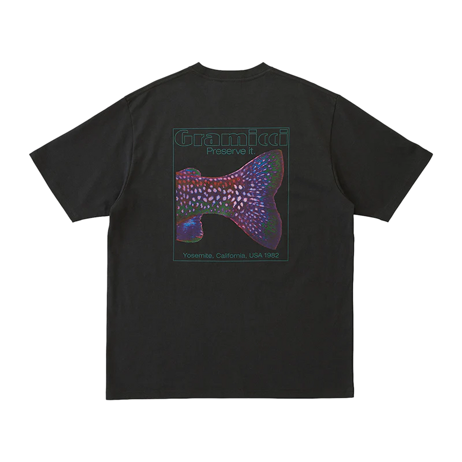 Gramicci Trouttail Tee Vintage Black G5FU-T090