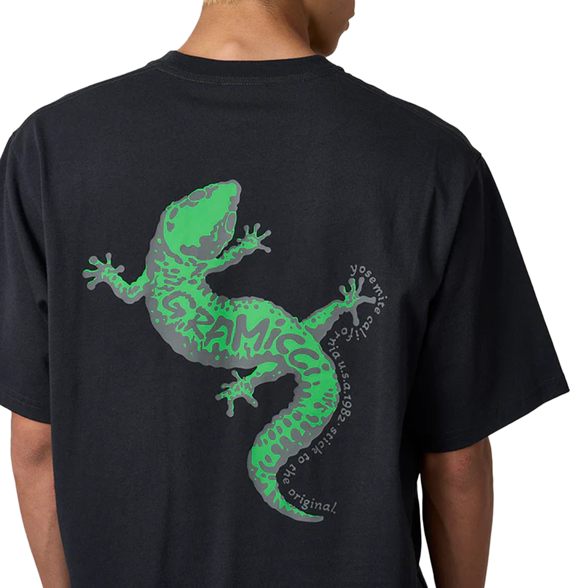 Gramicci Gecko Tee Vintage Black G5FU-T133