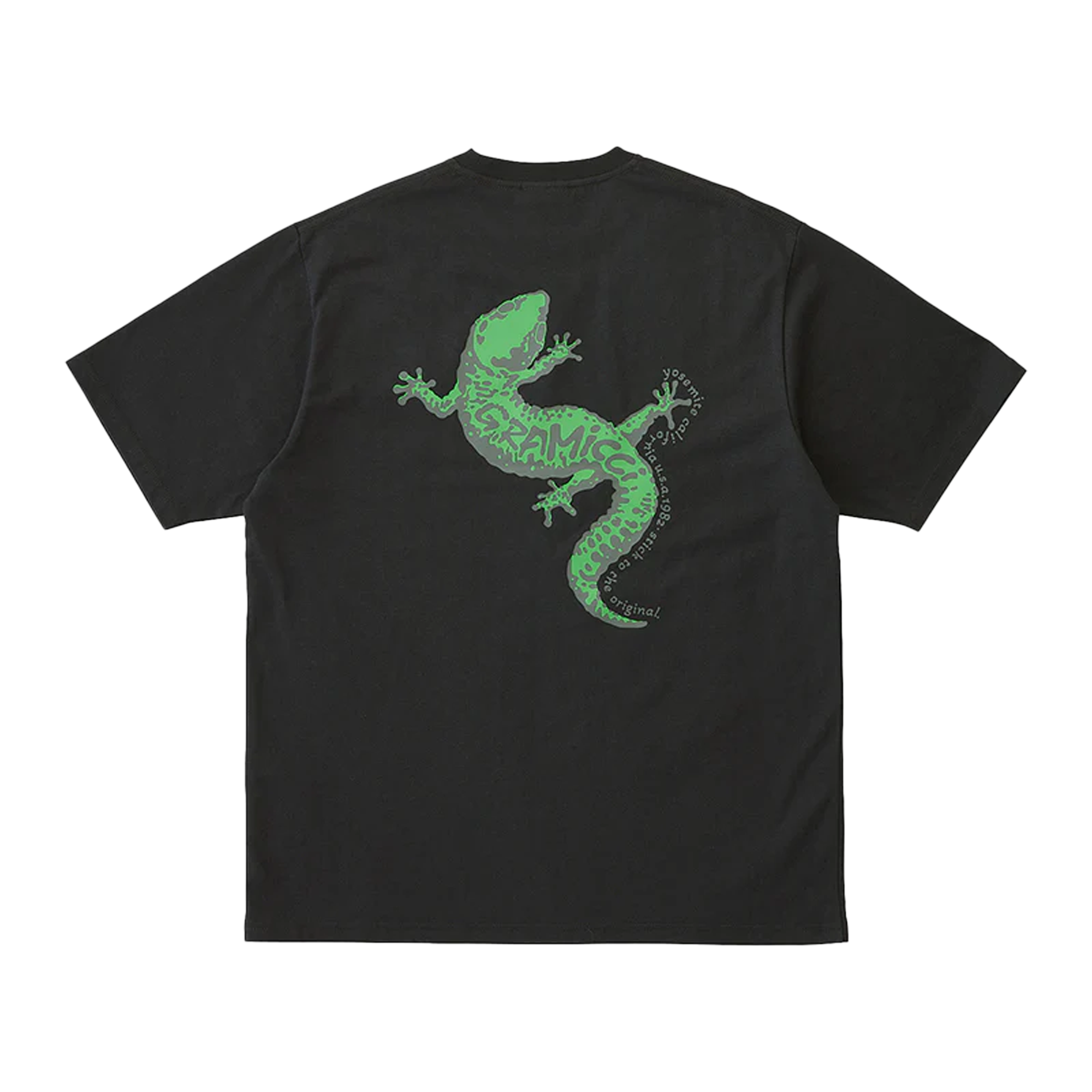 Gramicci Gecko Tee Vintage Black G5FU-T133