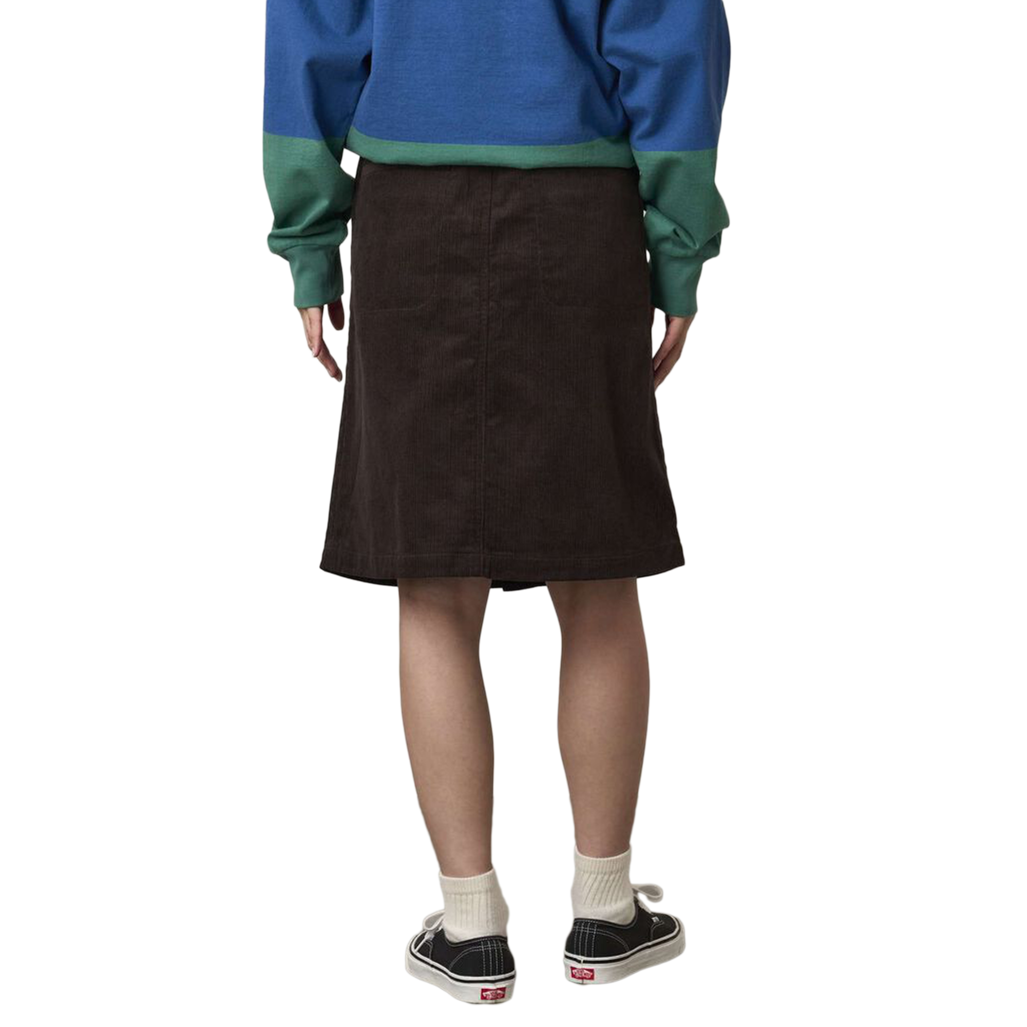 Gramicci Women's Buttoned Down Midi Skirt Deep Brown G5FW-SK069