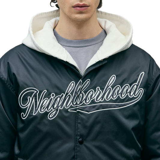 Neighborhood Baseball Jacket Black 252TSNH-JKM04