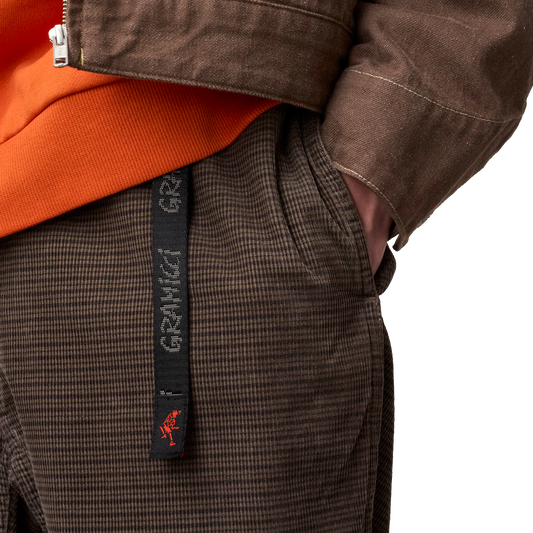 Gramicci O.G. Grid Check Jam Pant Fossil G5FM-P048