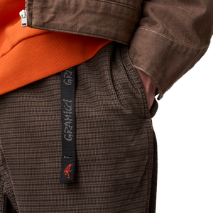 Gramicci O.G. Grid Check Jam Pant Fossil G5FM-P048