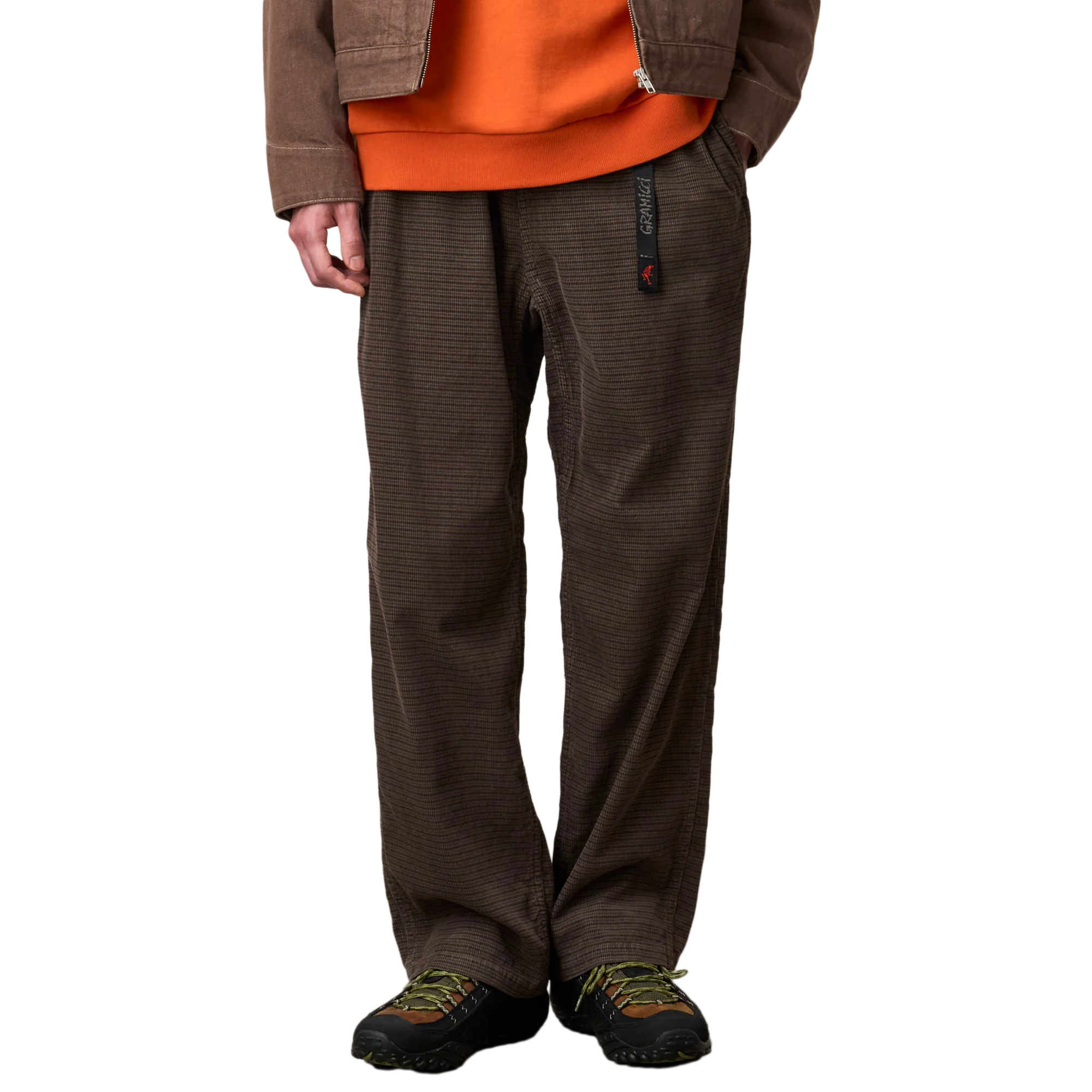 Gramicci O.G. Grid Check Jam Pant Fossil G5FM-P048