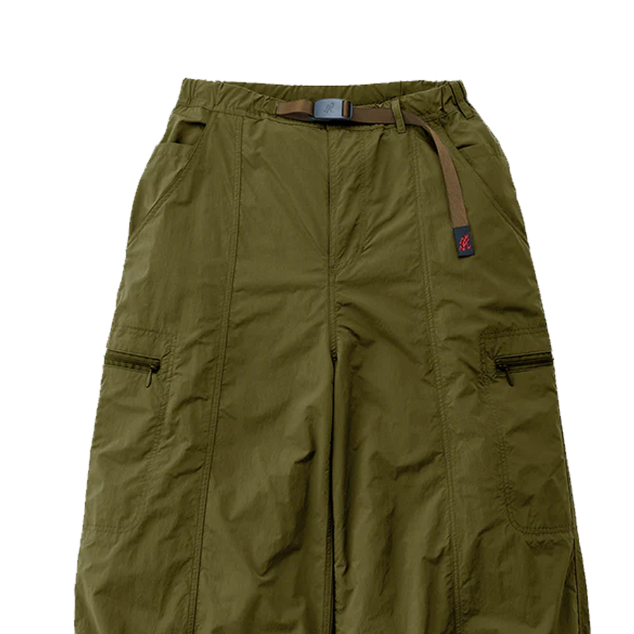 Gramicci Women's Nylon Balloon Pant Olive G5FW-P143