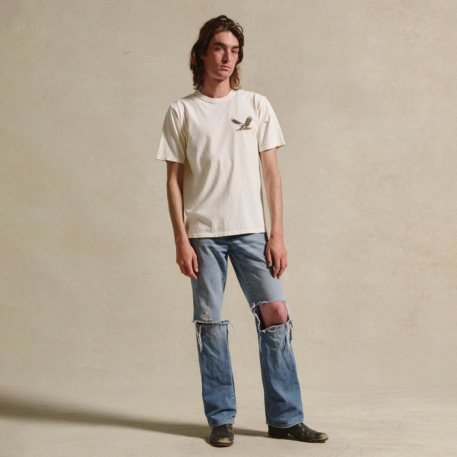 One Of These Days Screaming Eagle T-Shirt Bone