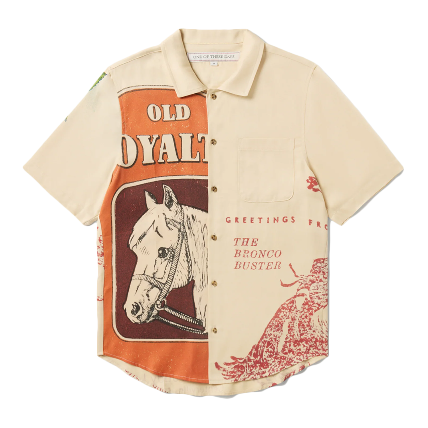 One Of These Days Loyalty Camp Shirt Ivory