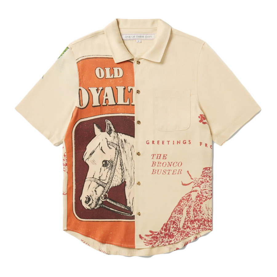 One Of These Days Loyalty Camp Shirt Ivory