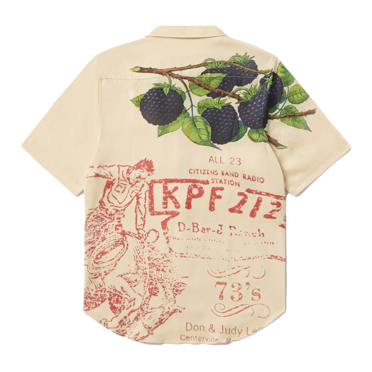 One Of These Days Loyalty Camp Shirt Ivory