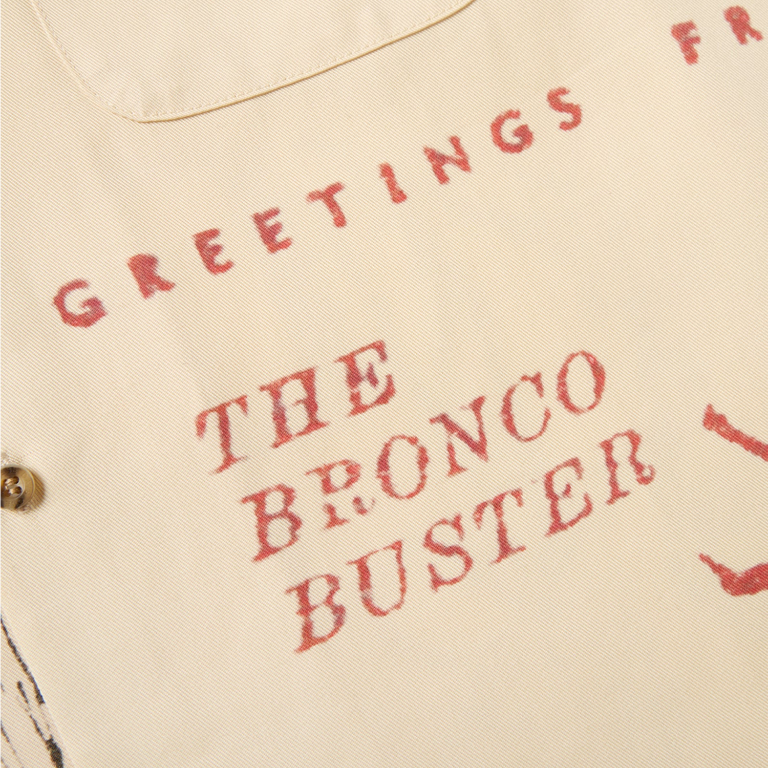 One Of These Days Loyalty Camp Shirt Ivory