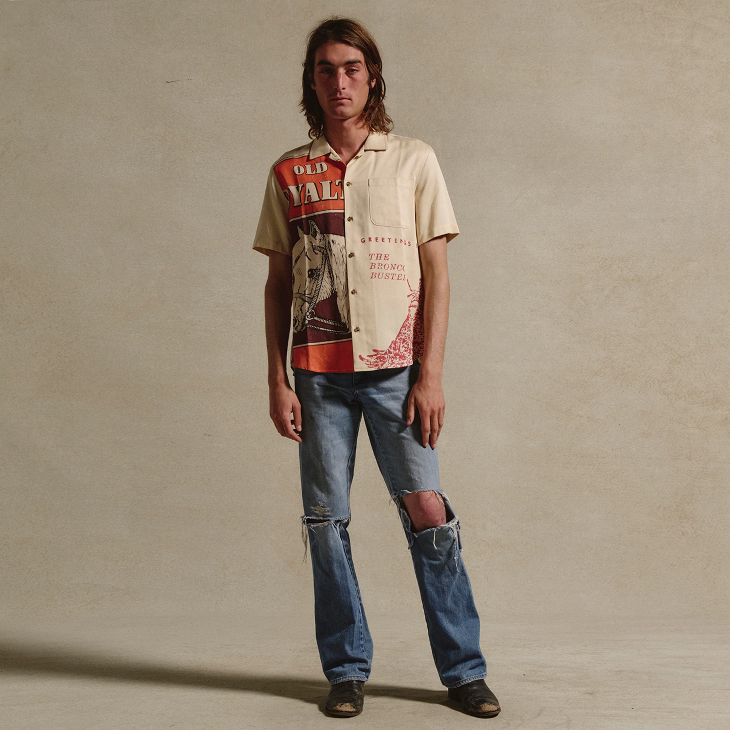 One Of These Days Loyalty Camp Shirt Ivory