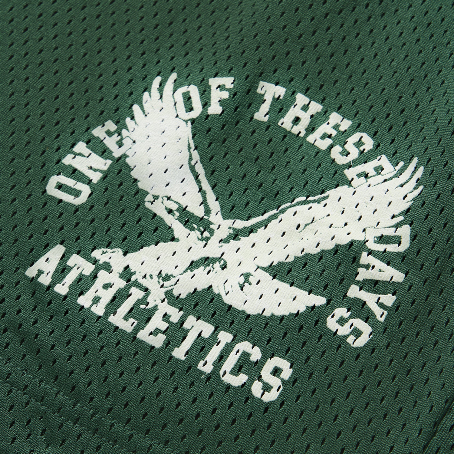 One Of These Days Athletic Short Forest Green