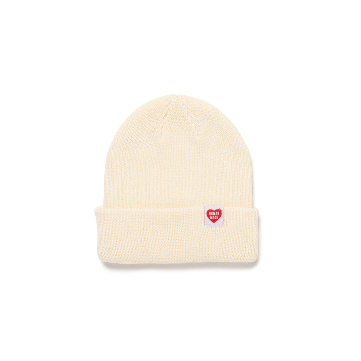 Human Made Classic Beanie White HM29GD053W