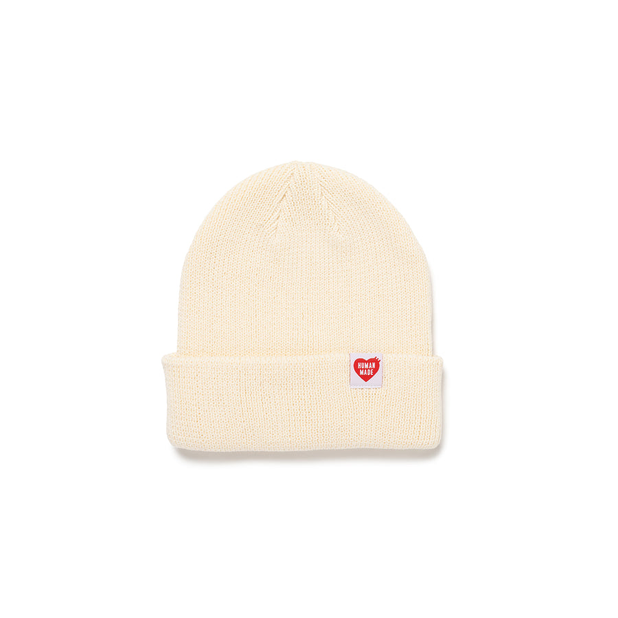 Human Made Classic Beanie White HM29GD053W