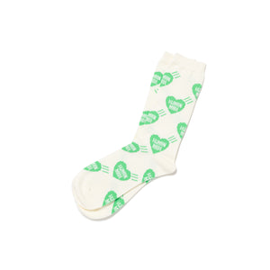 Human Made Heart Socks Green HM29GD057G